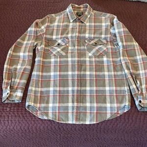 J. Crew brushed twill men’s casual shirt
